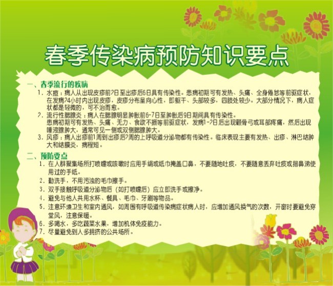 疾病预防知识模板下载