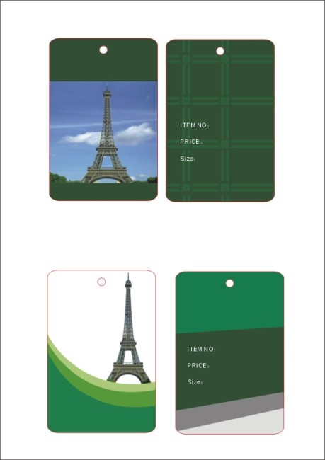 巴黎铁塔吊牌模板下载(图片编号:924955)_标签