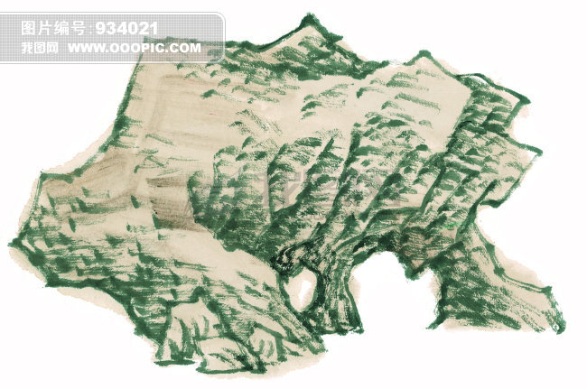 中国绘画山石文化图片素材(图片编号:934021)