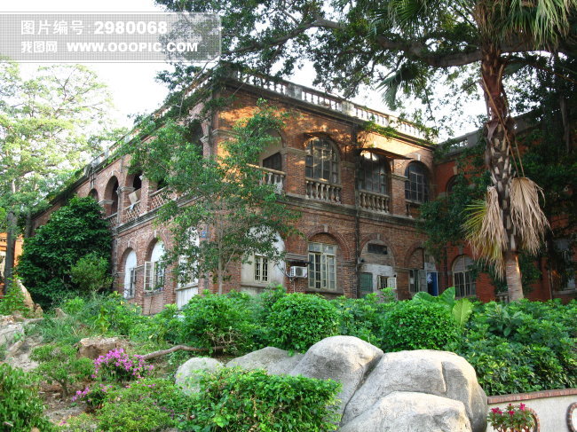 厦门鼓浪屿岛上原日本领事馆图片下载