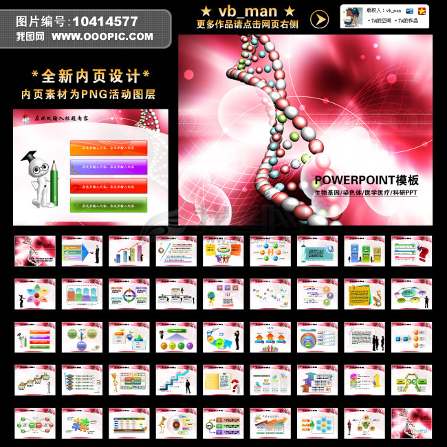 化学实验论文生物基因dna医学医疗ppt