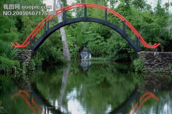 拱桥风景图片_山水风景图片