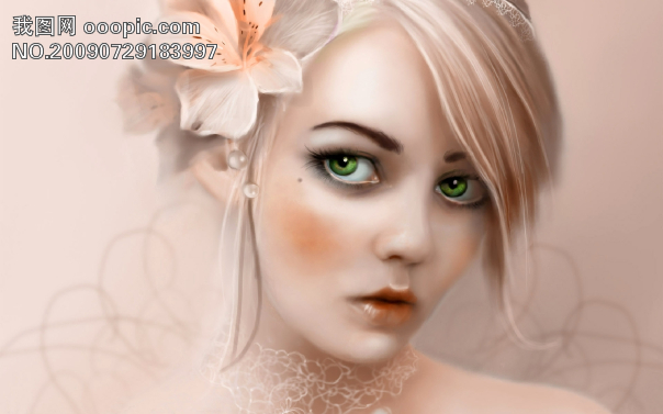 多姿多彩的超级美女_可爱卡通图片_卡通图片