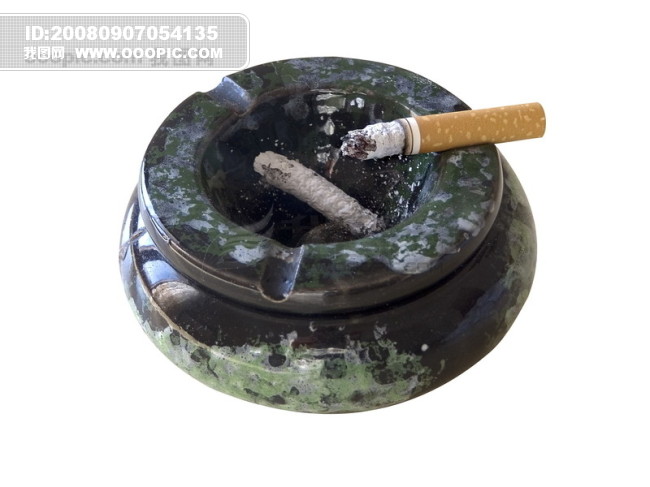 香烟迷绕 火柴 火机 几根烟 一盒烟 烟头 一排烟