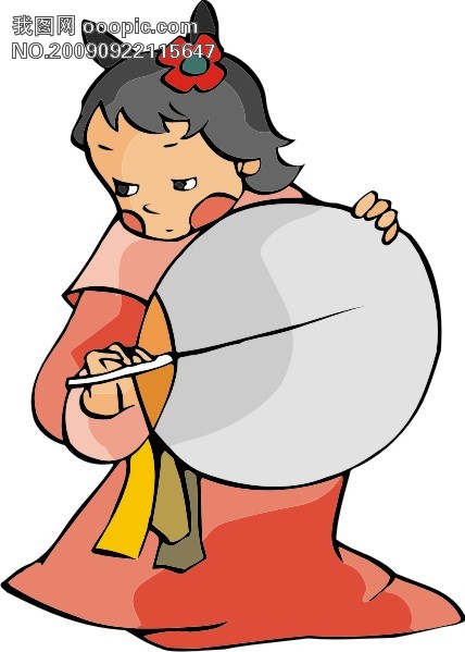 古代人物漫画41_妇女女性矢量图... pic1.ooopic.com 宽 ...