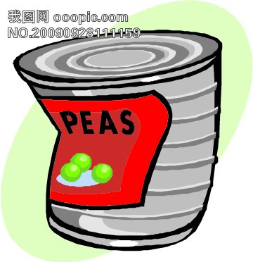 水果罐头矢量素材_水果矢量图_生物世界矢量