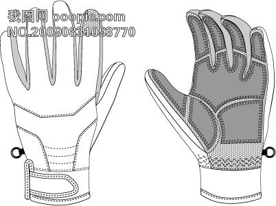 户外运动手套模板下载(图片编号:646188)_服装插画_插画|元素|卡通_我图网weili.ooopic.com