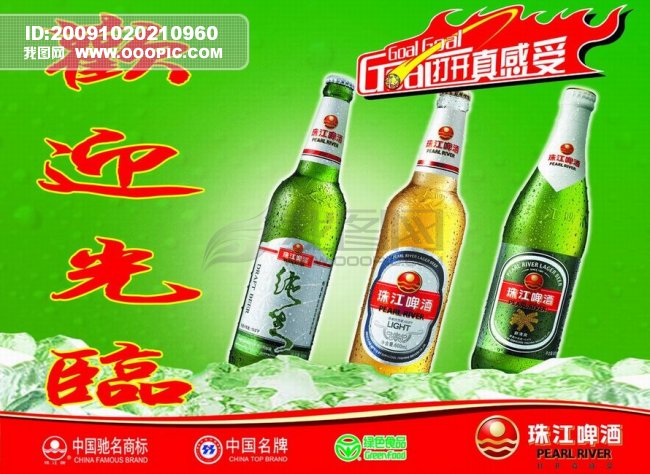 珠江啤酒模板下载(图片编号:712821)_宣传单|彩
