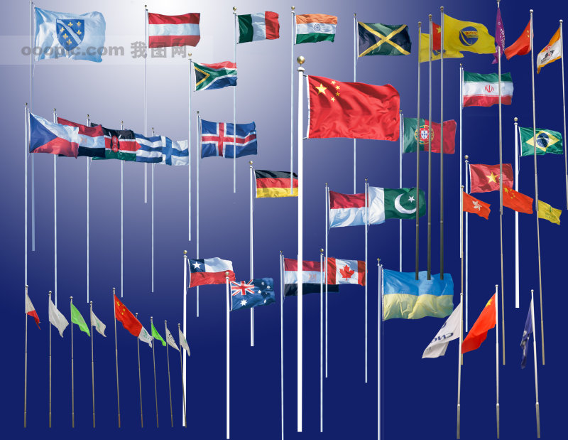 各国国旗人口_各国国旗