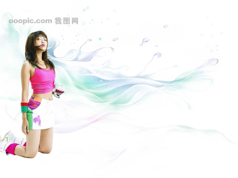 海报 海报素材 海报模板 <em>美女</em> <em>运动美女</em> <em>韩国</em>最
