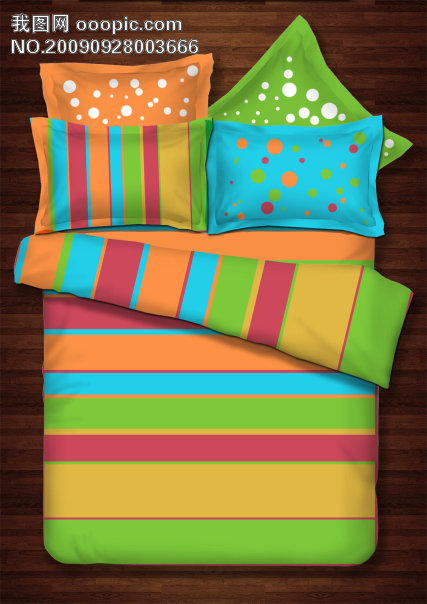 条文个性床单设计